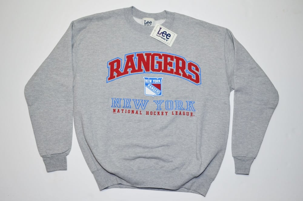 Vintage 1990's New York Rangers Lee Sports Sweatshirt Sz.L / Sole 